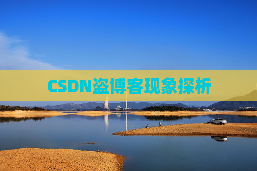 CSDN盗博客现象探析